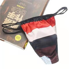 100% mulberry silk low waist thong