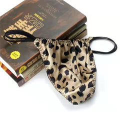 100% mulberry silk low waist thong