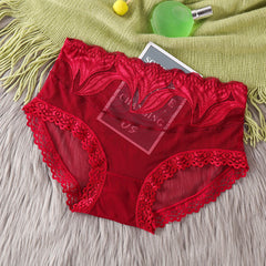 Pure Cotton High Stretch Lace Briefs