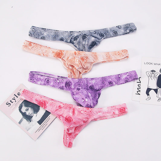 Men's Comfort Sexy Rose Thong