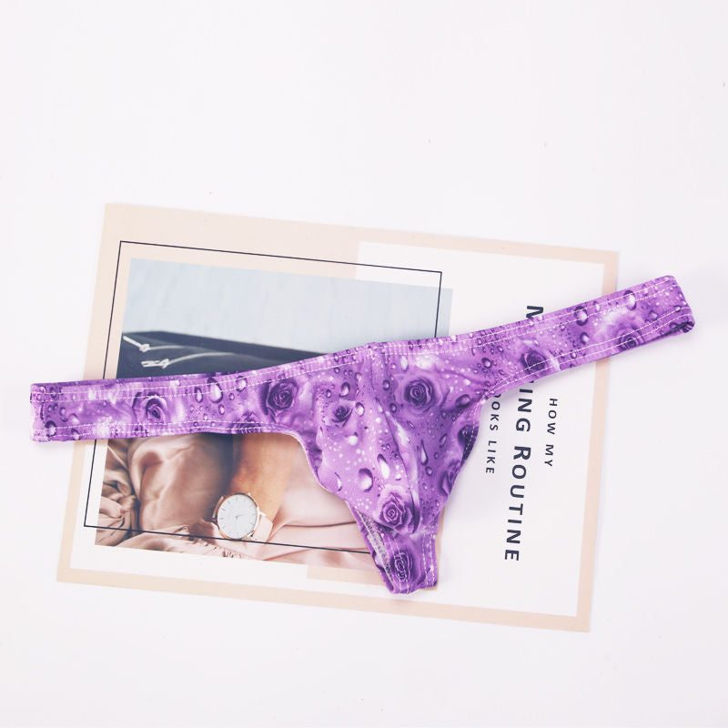 Men's Comfort Sexy Rose Thong