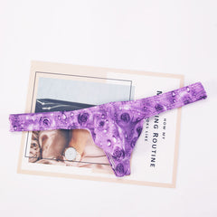Men's Comfort Sexy Rose Thong