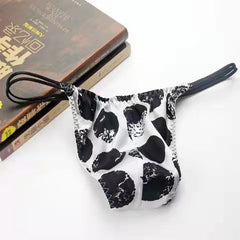 100% mulberry silk low waist thong