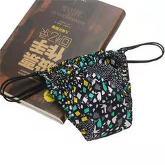 100% mulberry silk low waist thong