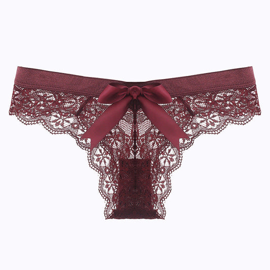 Lace Sexy Low Waist Plus Size Panties