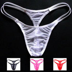 [4 PCS] Ultra-Thin See-Through Mesh Sexy Thong