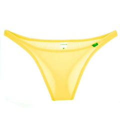 Men's Sexy Ice Silk Transparent Briefs