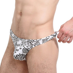 2025 Men's Printed Cotton Thong