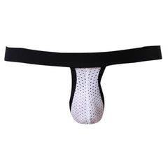 Mesh breathable sexy ice silk thong