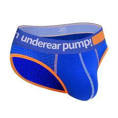 Men's Low Waist Stitching Large Pouch Sports Comfortable Breathable Briefs