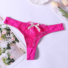 Sexy lace see-through hollow low-waist pure Panties