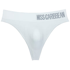 Men's Sexy Sports Fitness Letter Wide Waist Seamless Thong