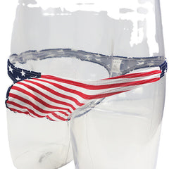 Men's Cotton Printed Thong