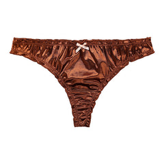 Satin Sexy Comfort Thong