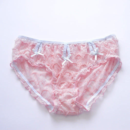 New Lace Mesh Comfortable and Skin-friendly Briefs