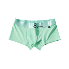 Men's Cotton Low Rise Boxer Briefs Sports Breathable Boxer Briefs