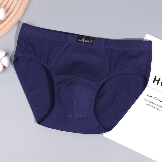 Men's Large Size Cotton Breathable Comfort Briefs