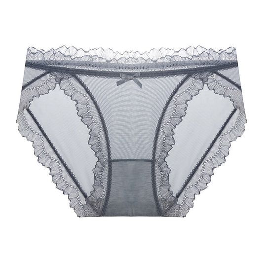 Mesh Sexy Lace Transparent Briefs