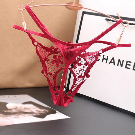 Sexy Transparent Hot Crotchless Thong