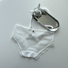 High Quality Lace Jacquard Mesh Briefs
