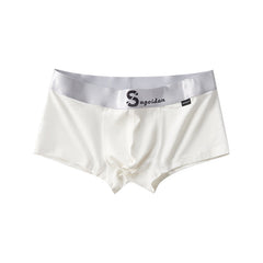 Men's Cotton Low Rise Boxer Briefs Sports Breathable Boxer Briefs