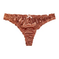 Satin Sexy Comfort Thong