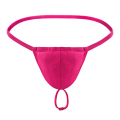 Tzy028T Swimming Suspenders Ring Thong
