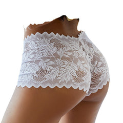 Sexy See-Through Lace Boxer Briefs