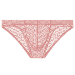 Men's Mesh Transparent Soft and Comfortable Briefs