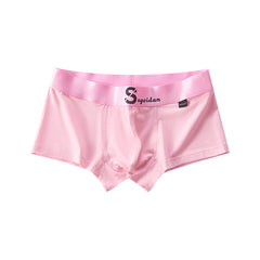 Men's Cotton Low Rise Boxer Briefs Sports Breathable Boxer Briefs