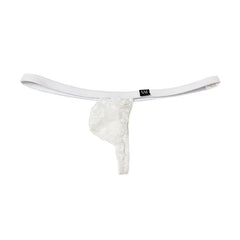 Transparent lace  breathable thong