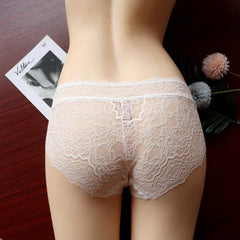 Sexy Lace Low-waist Comfortable Breathable Quick-drying Briefs