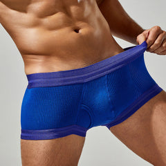 Men's Sexy Simple Comfortable Breathable Boxer Briefs
