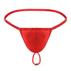 Tzy028T Swimming Suspenders Ring Thong