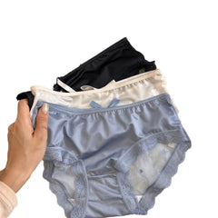 French translucent lace panties