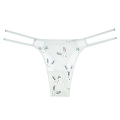 Pure cotton sexy breathable thong