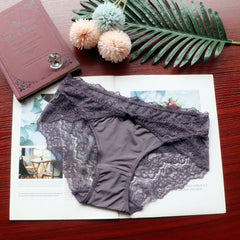 Sexy Lace Low-waist Comfortable Breathable Quick-drying Briefs