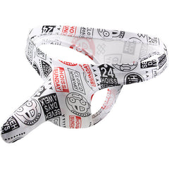 PS536 printed milk silk sexy thong