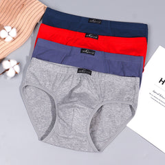 Men's Large Size Cotton Breathable Comfort Briefs