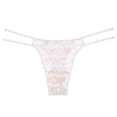 Pure cotton sexy breathable thong