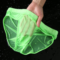 Plus Size Ice Silk Panties