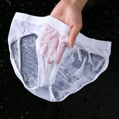 Plus Size Ice Silk Panties