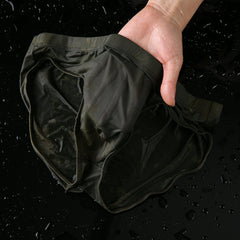 Plus Size Ice Silk Panties