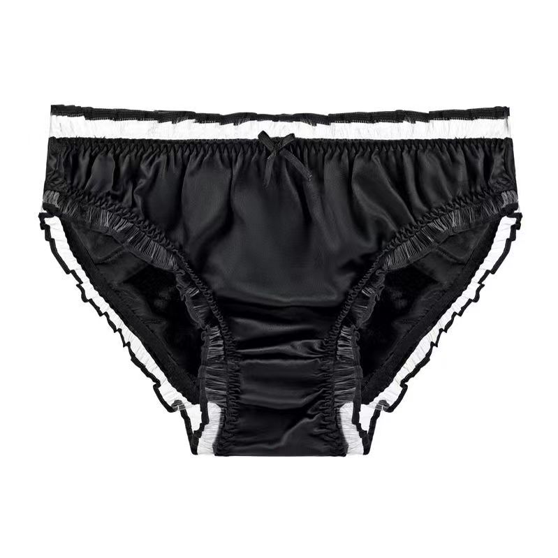 100%Mulberry Silk Smooth Satin Sexy Men's Underwear - Men's Fashion